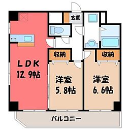 JR東北本線 宇都宮駅 バス8分 平松自転車屋前下車 徒歩3分