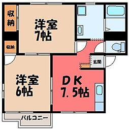 宇都宮芳賀ライトレール線 宇都宮大学陽東キャンパス駅 徒歩29分 2階/-