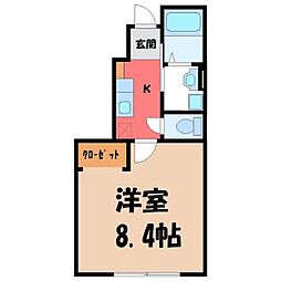 東武宇都宮線 南宇都宮駅 徒歩37分