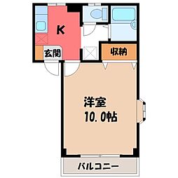 東武宇都宮線 東武宇都宮駅 徒歩5分 1階/-