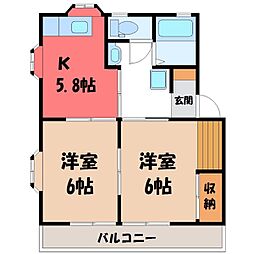 メゾン.ドォ.エスポァール 1階/-