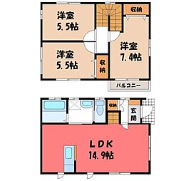 東武宇都宮線 江曽島駅 徒歩7分