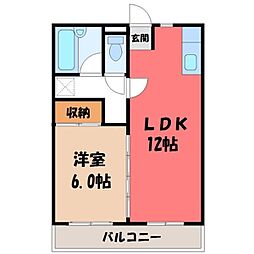 JR東北本線 雀宮駅 徒歩15分
