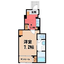 JR東北本線 自治医大駅 徒歩14分 1階/-