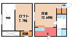 宇都宮芳賀ライトレール線 駅東公園前駅 徒歩17分 1階/-