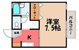 クライムハイツ A棟 1階/-