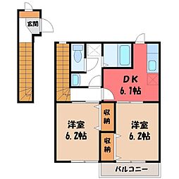 グランドゥール山川 壱番館 2階