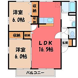 コーポセブン C 1階/-