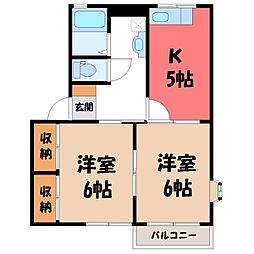 ルグラン鶴田F 2階/-