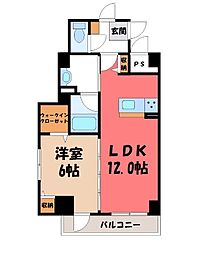 JR東北本線 宇都宮駅 バス16分 平松本町西下車 徒歩3分 2階/-
