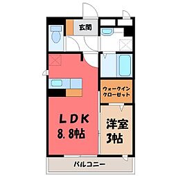 宇都宮芳賀ライトレール線 東宿郷駅 徒歩23分