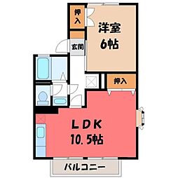 第3明清ハイツ B 1階/-