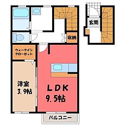 東武宇都宮線 南宇都宮駅 徒歩9分