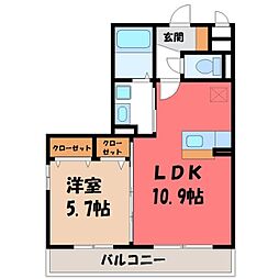 JR日光線 鶴田駅 徒歩8分