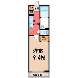 東武宇都宮線 南宇都宮駅 徒歩7分