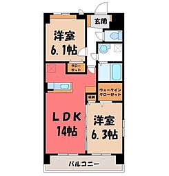 宇都宮芳賀ライトレール線 ゆいの杜中央駅 徒歩11分 5階/-