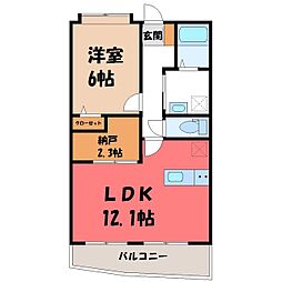 東武宇都宮線 南宇都宮駅 徒歩16分 1階/-