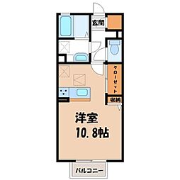 JR東北新幹線 小山駅 バス18分 粟宮上公民館前下車 徒歩6分