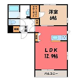 JR東北本線 宇都宮駅 バス16分 作新学院前下車 徒歩2分