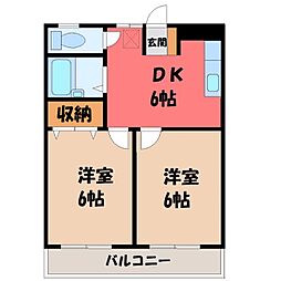 JR東北本線 石橋駅 徒歩10分
