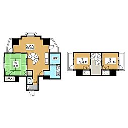 プレサ・Ｍ 4階3LDKの間取り