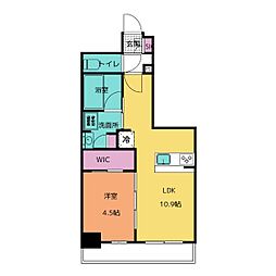 COMFORIALIV西葛西 1LDKの間取図画像
