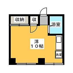 サーフサイドヒルズ九十九里 ワンルームの間取図画像