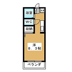 間取図画像 ワンルーム