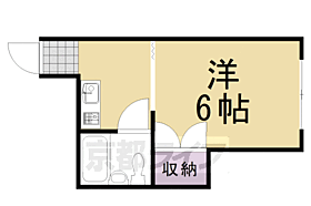 菱田ハイツ 306 ｜ 京都府京都市西京区上桂森下町（賃貸マンション1DK・3階・18.83㎡） その2