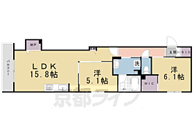 京都府京都市下京区下松屋町通丹波口下る突抜1丁目（賃貸マンション2LDK・2階・63.66㎡） その2