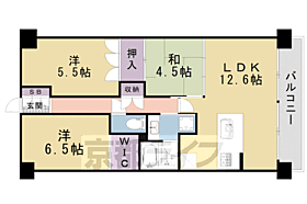 京都府京都市中京区壬生坊城町（賃貸マンション3LDK・3階・71.61㎡） その2