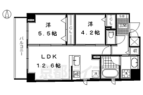 京都府京都市下京区上平野町（賃貸マンション2LDK・3階・52.84㎡） その2