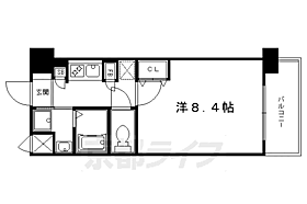 京都府京都市下京区高辻町（賃貸マンション1K・7階・26.40㎡） その2