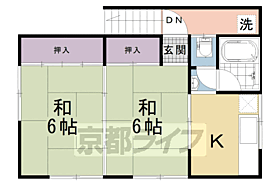 京都府京都市南区八条内田町（賃貸一戸建2K・--・30.70㎡） その2