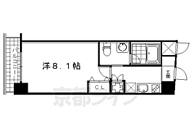 京都府京都市下京区吉文字町（賃貸マンション1K・11階・26.92㎡） その2