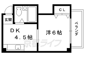 京都府京都市下京区平居町（賃貸マンション1DK・8階・21.66㎡） その2