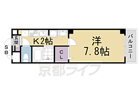 ジェルメ行伊 304 ｜ 京都府京都市中京区西ノ京銅駝町（賃貸マンション1K・3階・24.00㎡） その2