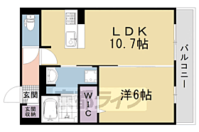 ヴィダ西京極 301 ｜ 京都府京都市右京区西京極殿田町（賃貸アパート1LDK・3階・40.30㎡） その2