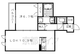 シャーメゾン太秦桂ヶ原 302 ｜ 京都府京都市右京区太秦桂ケ原町（賃貸マンション1LDK・3階・44.82㎡） その2