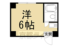 ハイツ美山 203 ｜ 京都府京都市右京区太秦川所町（賃貸マンション1R・2階・17.00㎡） その1