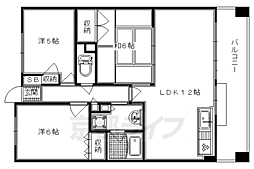 ネバーランド西京極 6階