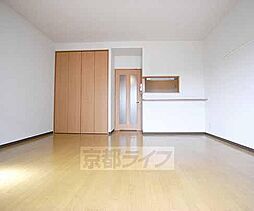 ラフィーネ桂II 201 2階1Kのリビング/ダイニング