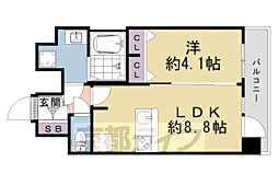 京都市営烏丸線 十条駅 徒歩4分 7階/-