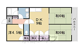間取図画像 3DK