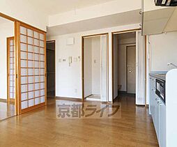 京阪本線 清水五条駅 徒歩10分の賃貸マンション 3階1LDKのリビング/ダイニング