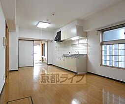 京都市営烏丸線 五条駅 徒歩9分の賃貸マンション 6階3LDKのリビング/ダイニング