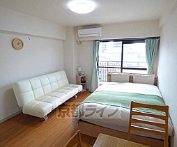 京都市営烏丸線 五条駅 徒歩9分の賃貸マンション 5階1Kのリビング/ダイニング