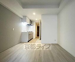 JR山陰本線 丹波口駅 徒歩5分の賃貸マンション 4階1DKのリビング/ダイニング