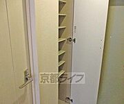 洗濯機を置くスペースです。