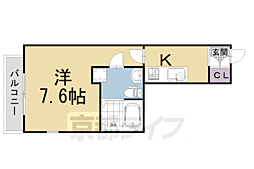 グランドーリア大宮松原 1Kの間取図画像